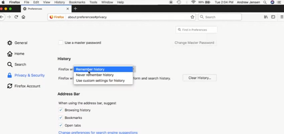 How to Recover Deleted History Firefox Mac
