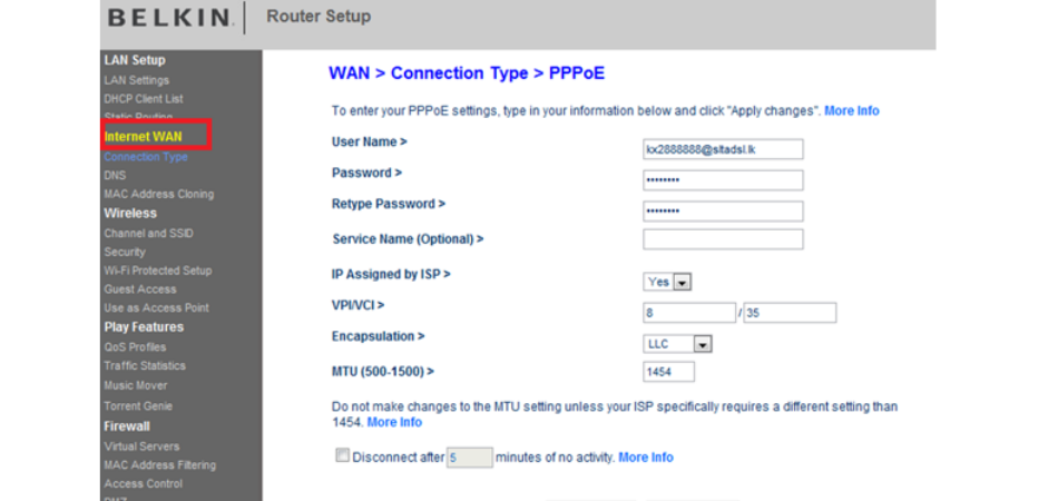 How Do I Find Out Forgot Belkin Dashboard Password?