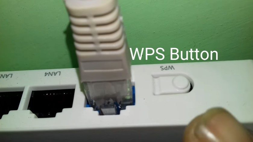 Wps Button on Router