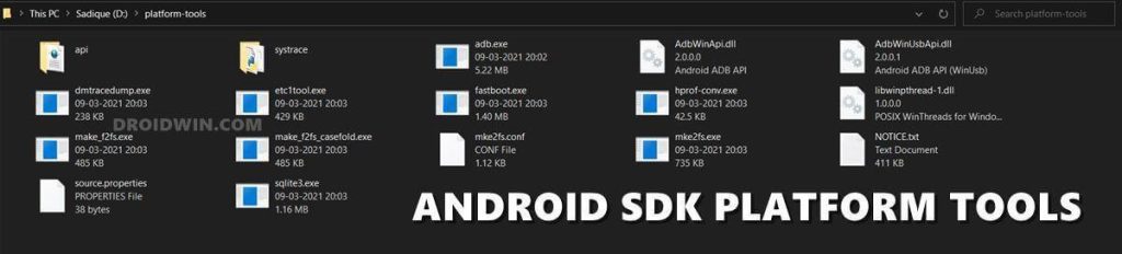 Install ADB to Resolve The Can't Load Android System Issue