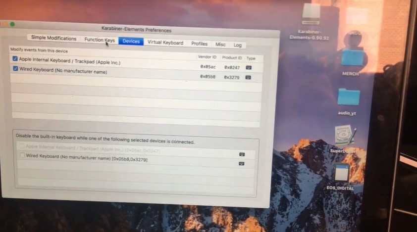 Can I Disable The Keyboard On The Mac