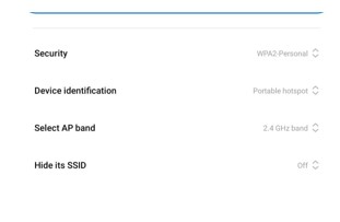 Now open Setup AP Band