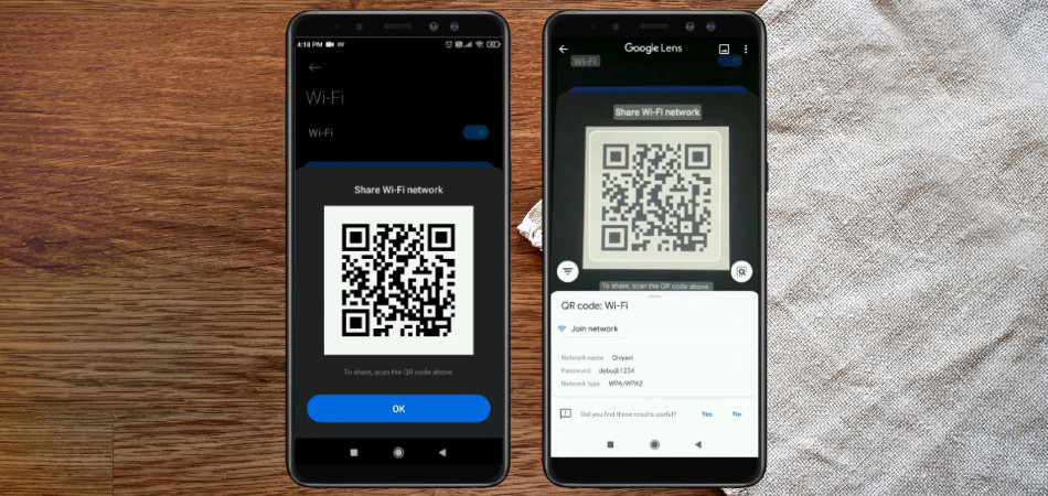 How to Share WiFi Password from Android to Android