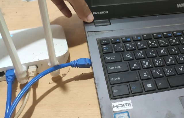 Use an Ethernet Cable