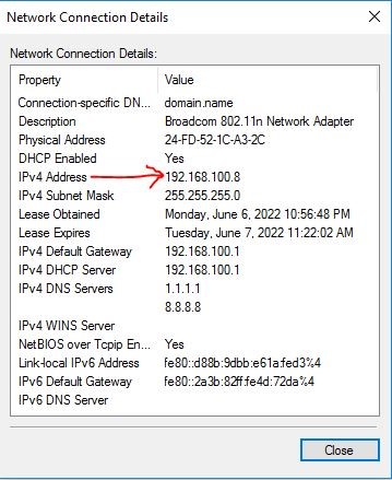 ipv4 address