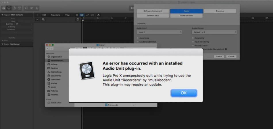 How to Open a Corrupted Logic Pro Project