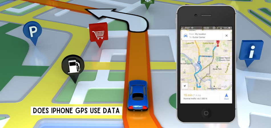 Does iPhone GPS Use Data