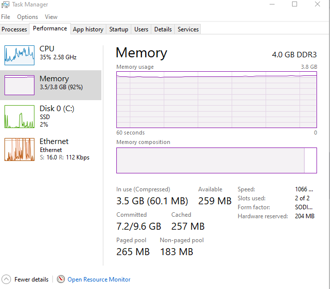 Open Resource Monitor